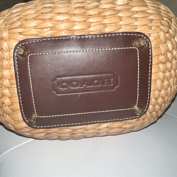 Coach wicker bag - Picture 8 of 14